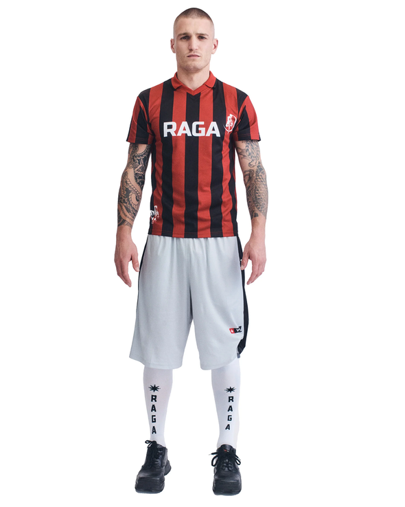 RAGA UNITED SPRT TEE (RED/BLACK)