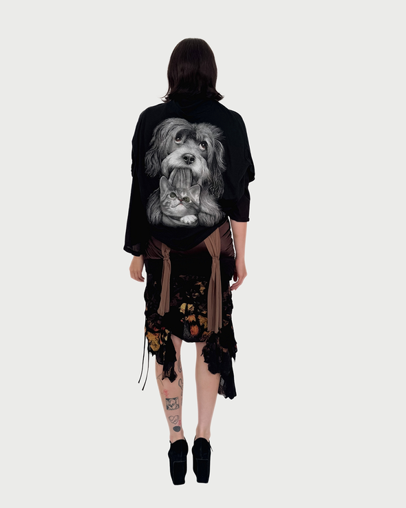 ANTHROPOCENE SHIRT (DOG&CAT) RADD LOUNGE 限定