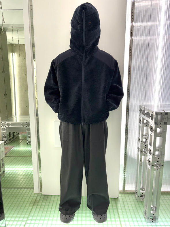 TN1 FLEECE HOODIE (BLACK)