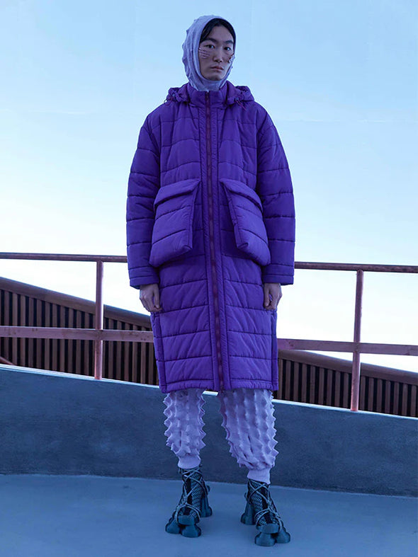 APOLLO LONG COAT (PURPLE)