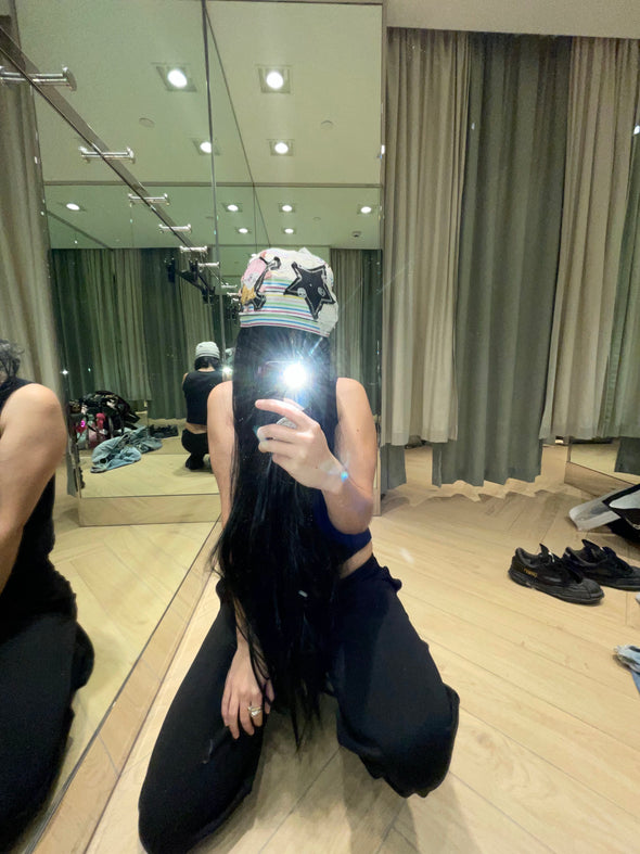 STAR SKULL BEANIE (RAINBOW) RADD LOUNGE 限定