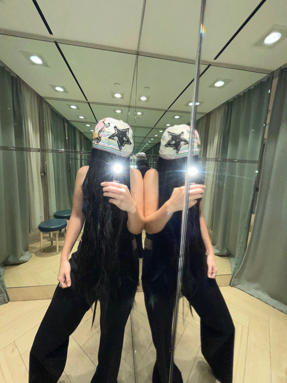 STAR SKULL BEANIE (RAINBOW) RADD LOUNGE 限定