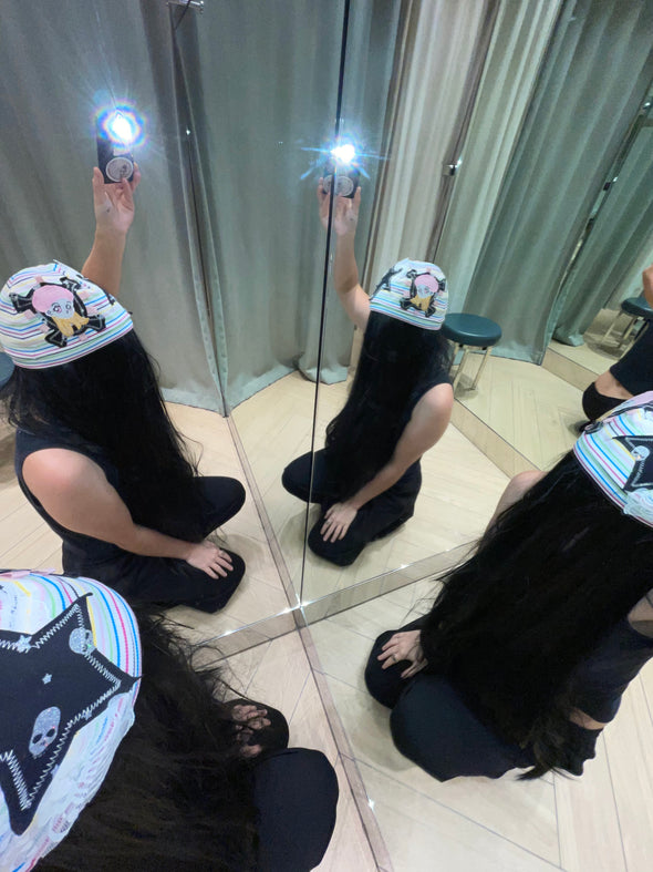 STAR SKULL BEANIE (RAINBOW) RADD LOUNGE 限定