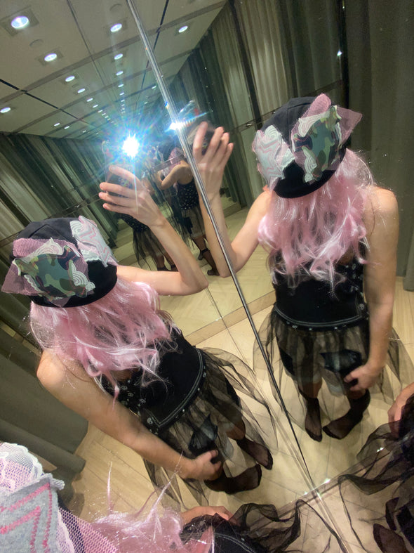 STAR SKULL BEANIE (BLACK) RADD LOUNGE 限定