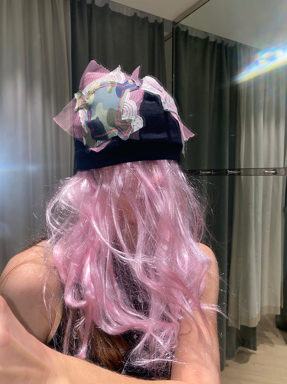 STAR SKULL BEANIE (BLACK) RADD LOUNGE 限定