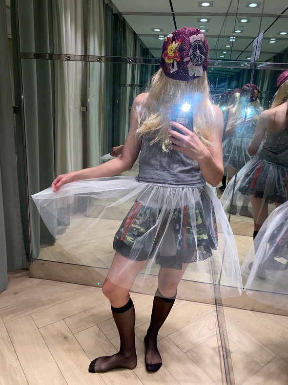 STAR PEACE BEANIE (PLUM) RADD LOUNGE 限定