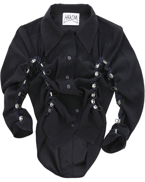 BLAZER BRKERUT (BLACK) RADD LOUNGE LIMITED