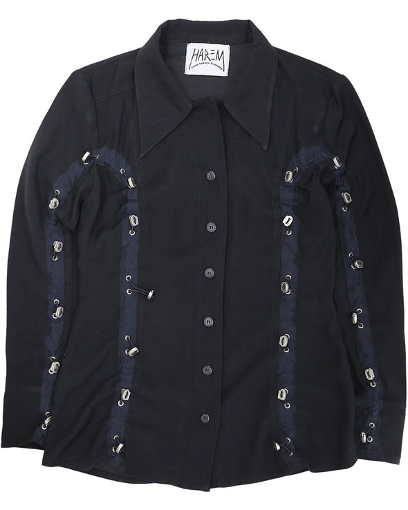 BLAZER BRKERUT (BLACK) RADD LOUNGE LIMITED