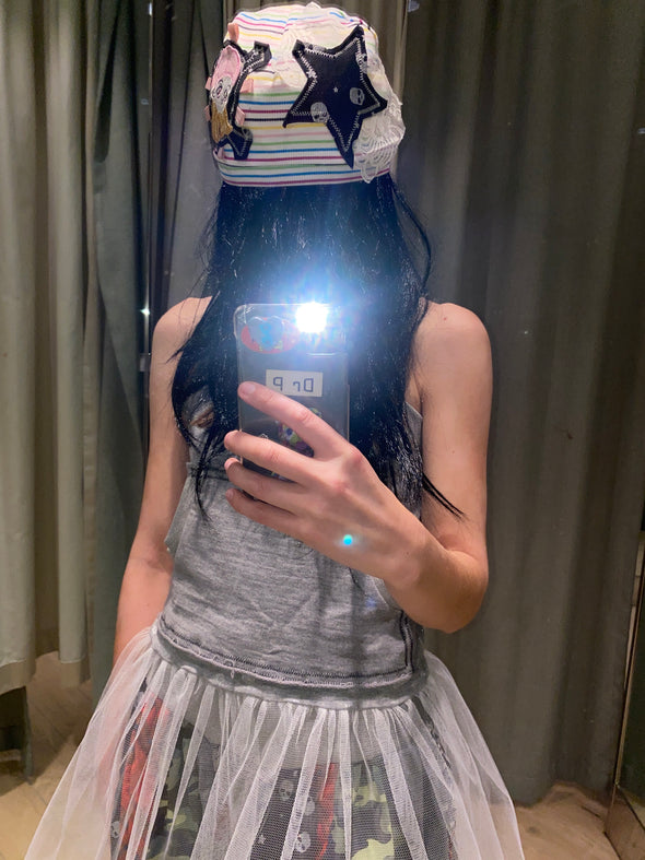 STAR SKULL BEANIE (RAINBOW) RADD LOUNGE 限定