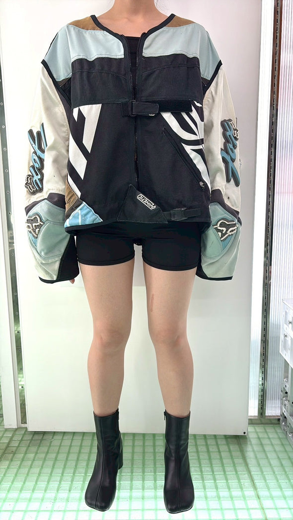 ENGINEER JACKET MOTO (MINT/BROWN) RADD LOUNGE 限定