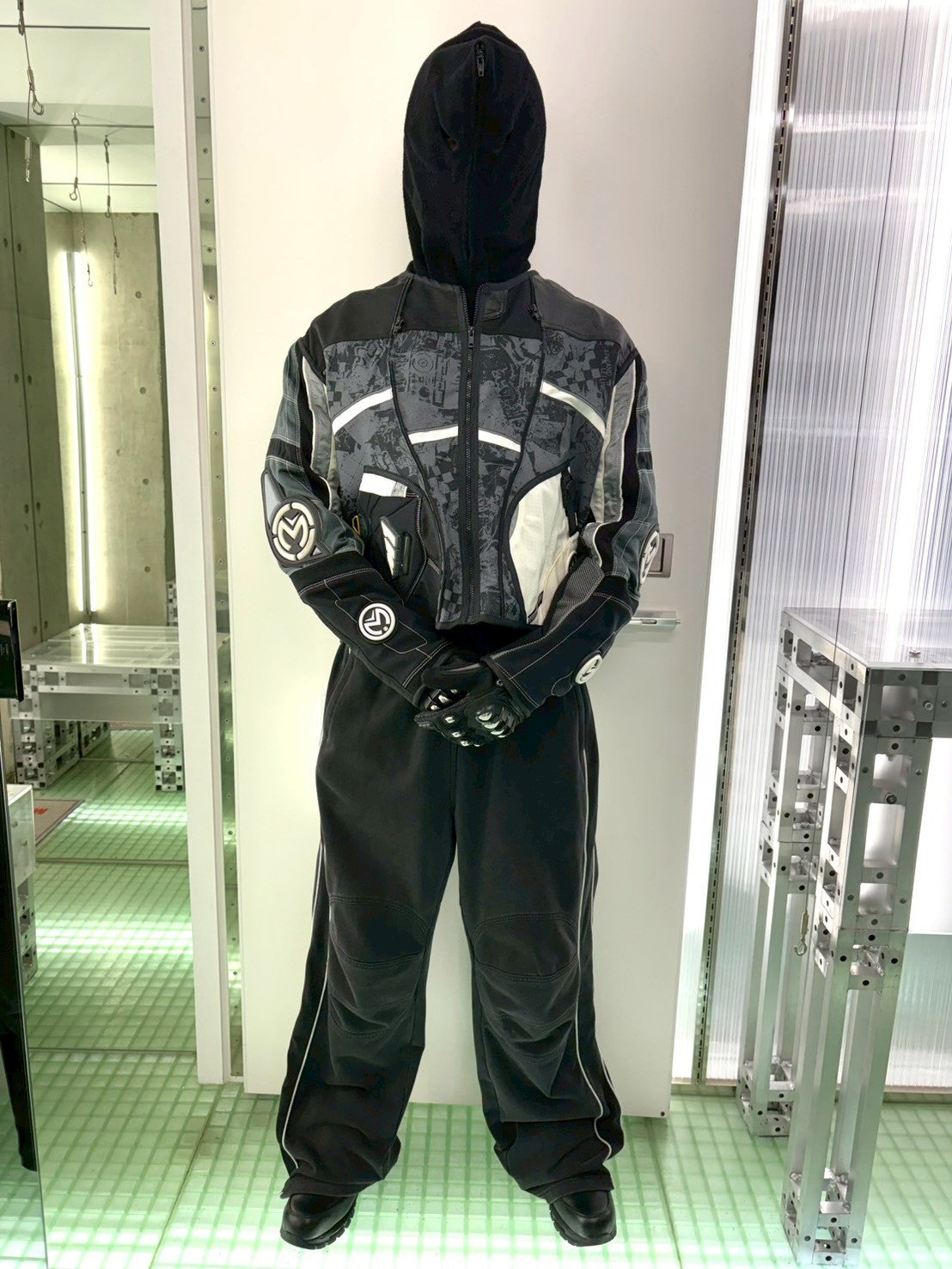 3R. / スリーアール. - ENGINEER JACKET MOTO (DARK GREY) RADD LOUNGE