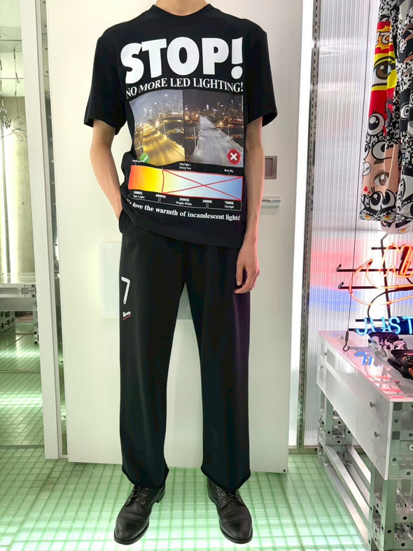 LED LIGHTNG T-SHIRT (BLACK)