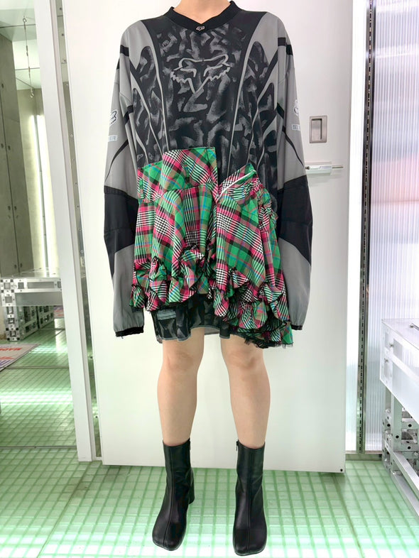 C&A LS JERSEYS (GREY/CHECK) RADD LOUNGE 限定