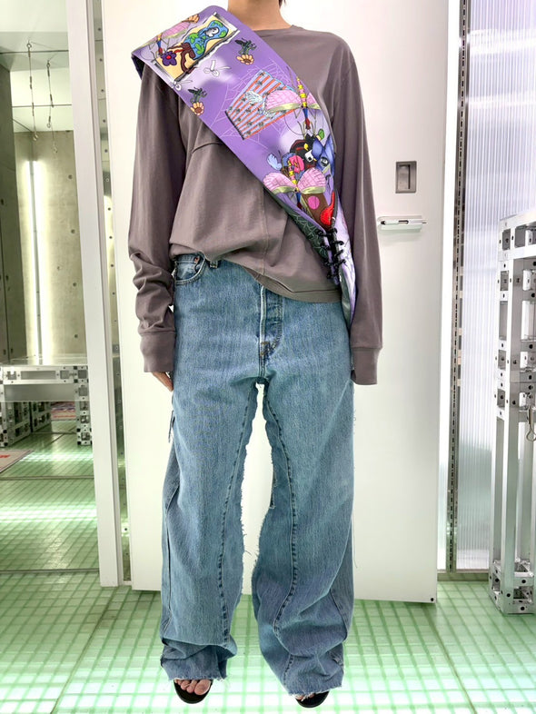 SCARFTURE PADDED SCARF (PURPLE)