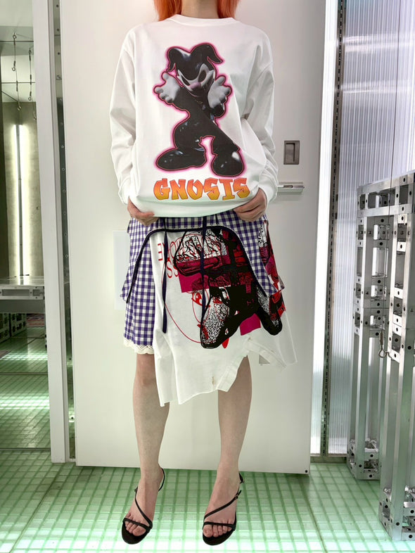 GNOSIS LONG SLEEVE (WHITE) RADD LOUNGE 限定