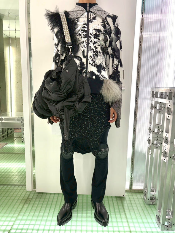 MANE PUFFER BAG (STUDS 1) RADD LOUNGE 限定