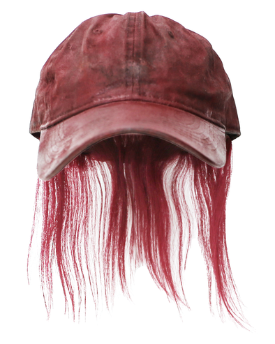 SHORT HAIR CAP (RED)
