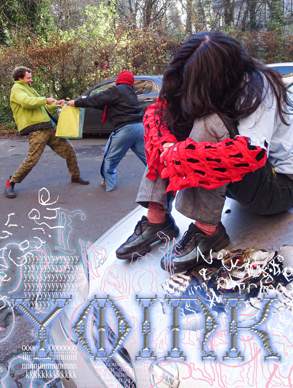 MUN SING FROLIC LONG SLEEVE (ARMY GREEN/RED) RADD LOUNGE 限定