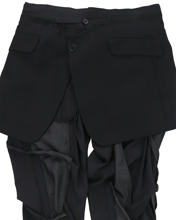 ABYSS TROUSERS 1 (BLACK) RADD LOUNGE LIMITED