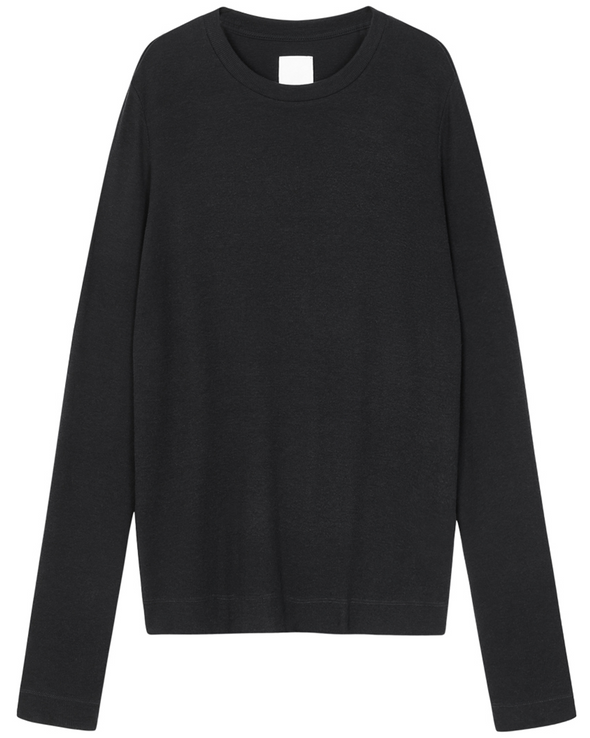 KNITTED LONG SLEEVE (BLACK)