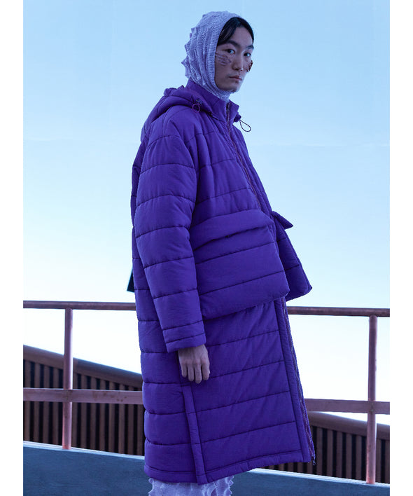 APOLLO LONG COAT (PURPLE)